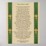 "Live Your Life"  by Chief Tecumseh Print