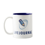 LiveJournal Logo Vertical Coffee Mug