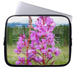 Lively Fireweed; 2012 Calendar Laptop Sleeve