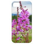 Lively Fireweed; Yukon Chicks ROCK! iPhone 5 Cases