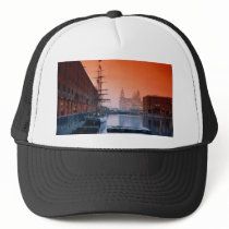 Liver buildings from Albert Dock Complex, Liverpoo Hat