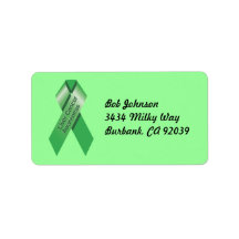 Liver Cancer Awareness Label