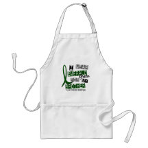 Liver Cancer I Wear Emerald For My Brother 37 Apron