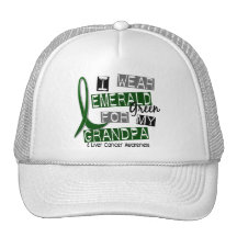 Liver Cancer I Wear Emerald For My Grandpa 37 Hats