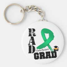 Liver Cancer Radiation Therapy RAD Grad Key Chain