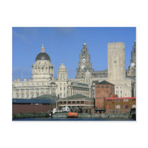 Liverpool city skyline, England, U.K. Post Cards