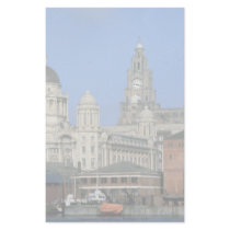Liverpool city skyline, England, U.K. Stationery Paper