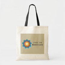 Livin' Bahá'í Life Canvas Bag