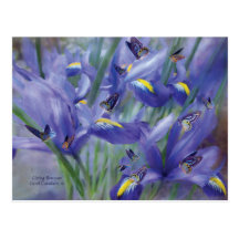 Living Bouquet Art Postcard