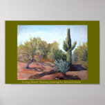 LIVING DESERT, ARIZONA POSTER