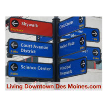 Living Downtown Des Moines Post Cards
