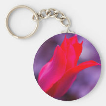Living in Lavender Keychain