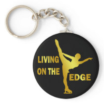 LIVING ON THE EDGE KEY CHAINS