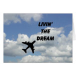 Living The Dream Horizontal Card