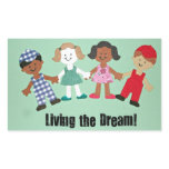 Living the Dream! stickers