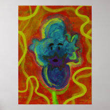 Living Violet Print