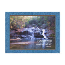 Living Water John 7:38 Postcards
