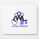 Living With Lesions mousepads