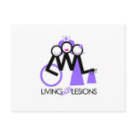 Living With Lesions postcards