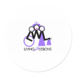 Living With Lesions stickers