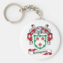 Livingston Family Crest Keychains