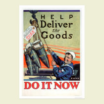 Livrez les marchandises - la marine (US02293) affiches