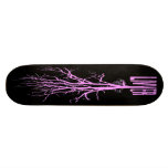 livver pink n black sk8 skate decks