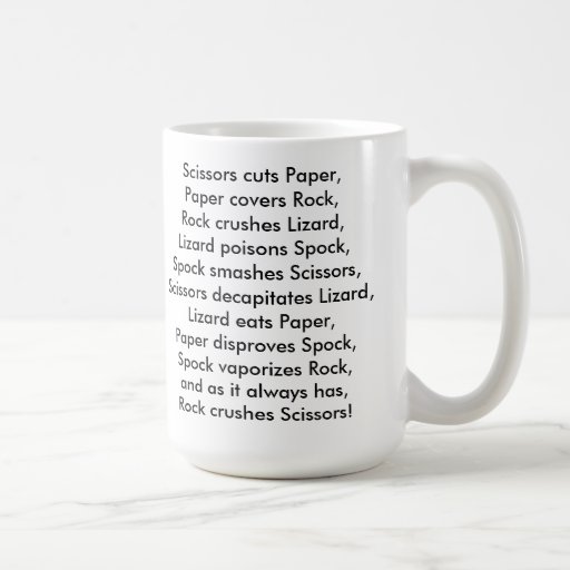 Lizard-Spock Rules Mug
