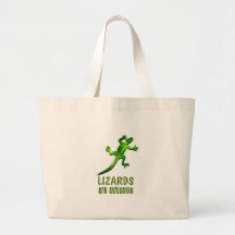 Lizards are Awesome Tote Bags