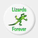Lizards Forever Refrigerator Magnet