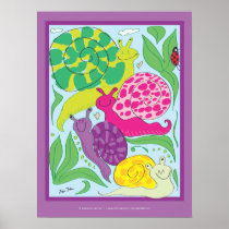 LizartLizard Poster Snail Sketch