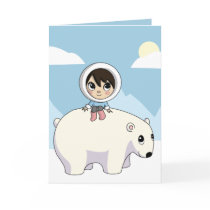 Lizzie and Frosting Card