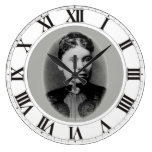Lizzie Borden Round Clocks