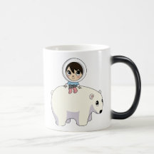 Lizzy and Frosting the Polar Bear Mugs