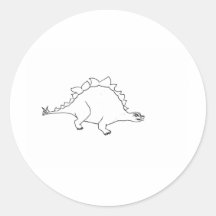 lizzy the dino stickers