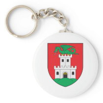 Ljubljana Coat Of Arms Keychain