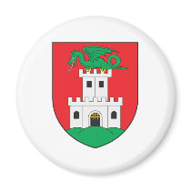 Ljubljana Coat Of Arms Magnets