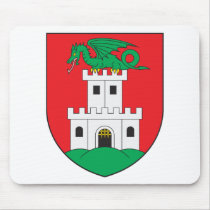 Ljubljana Coat Of Arms Mouse Pads