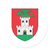 Ljubljana Coat Of Arms Stickers