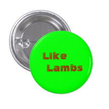 LL Tree Font Badge Pinback Buttons