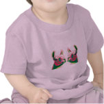 Llama Heads in a Bright Contemporary Graphic T Shirt