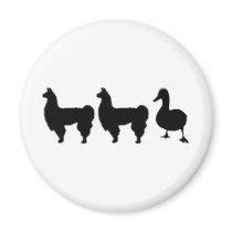 Llama Llama Duck Refrigerator Magnets