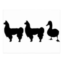 Llama Llama Duck Post Cards