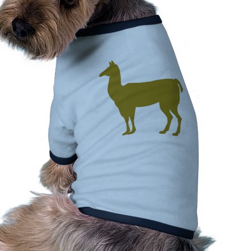Llama Llamasn Farm Mammalia Art Animal Doggie Tee