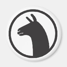 Llama Magnet - Rough