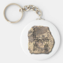 Llama-stone Keychain