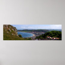 Llandudno Resort Panorama Poster