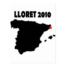 lloret de mar spain 2010 post cards