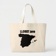 lloret de mar spain 2010 tote bag