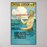 Lloyd Central London Railway Poster